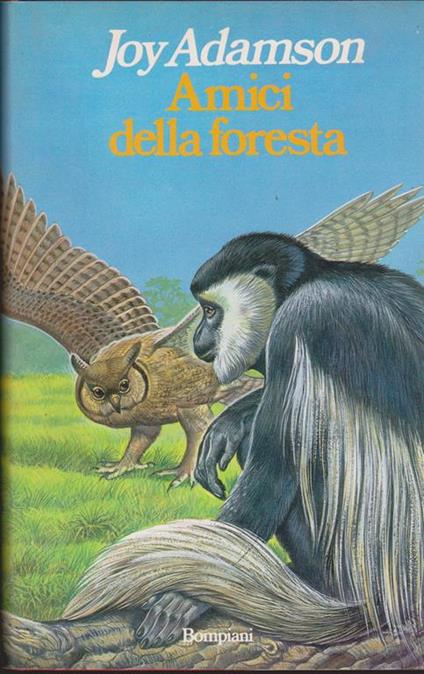 Amici della foresta - Joy Adamson - copertina