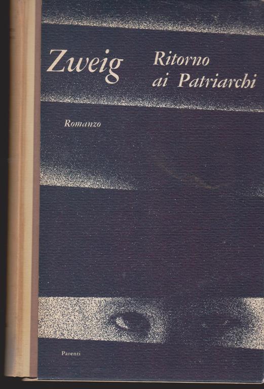 Ritorno ai patriarchi - Arnold Zweig - copertina