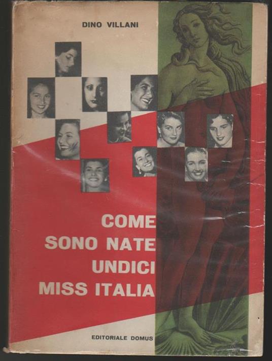 Come sono nate undici Miss Italia - Dino Villani - copertina