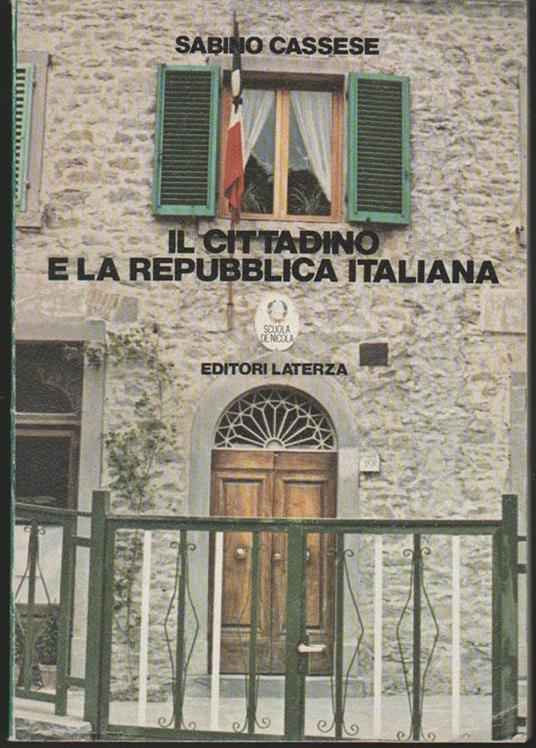 Il cittadino e la Repubblica italiana (stampa 1986) - Sabino Cassese - copertina