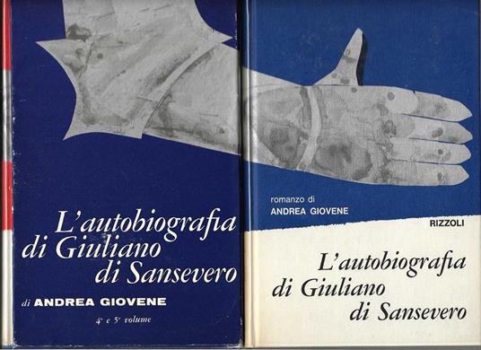 L' autobiografia di Giuliano di Sansevero - Andrea Giovene - copertina