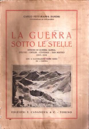 La Guerra Sotto Le Stelle - Carlo Fettarappa Sandri - copertina