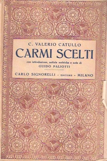 Carmi Scelti - G. Valerio Catullo - copertina