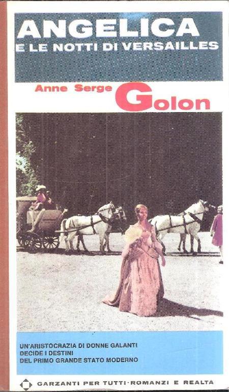 Angelica E Le Notti Di Versailles - Anne Golon - copertina