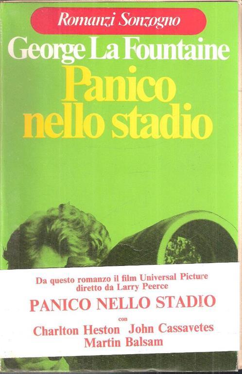 Panico Nello Stadio - George La Fountaine - copertina