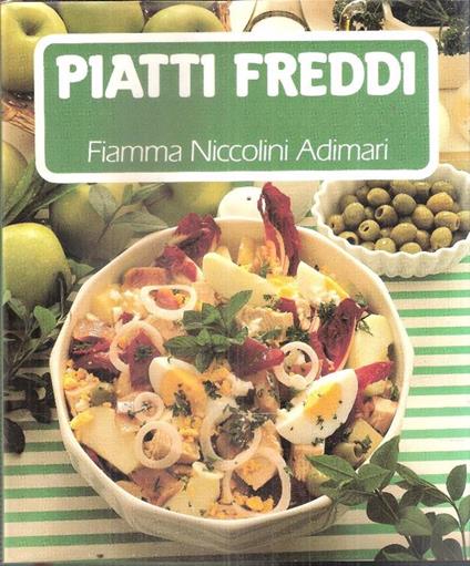 Piatti Freddi - Fiamma Niccolini Adimari - copertina