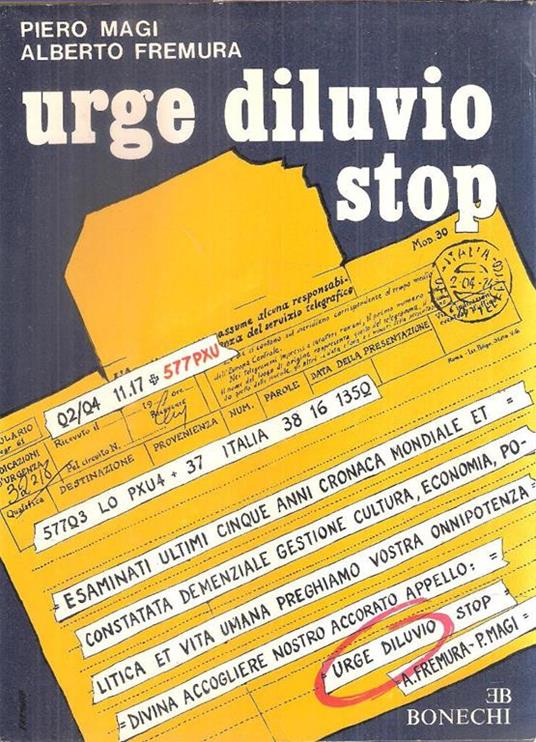 Urge Diluvio Stop - Piero Magi,Alberto Fremura - copertina