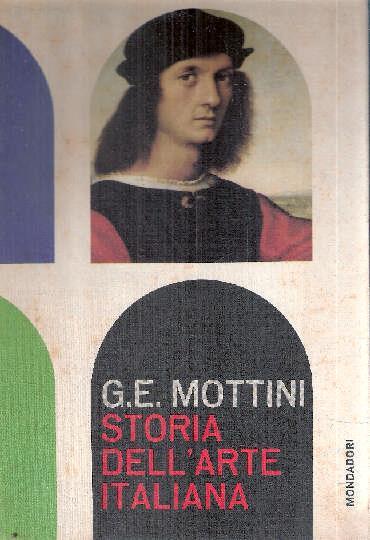 Storia Dell'arte Italiana - Edoardo Mottini - copertina