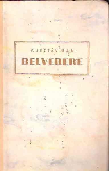 Belvedere - Gusztáv Rab - copertina