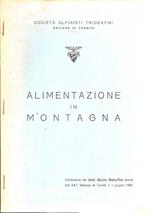 Alimentazione In Montagna