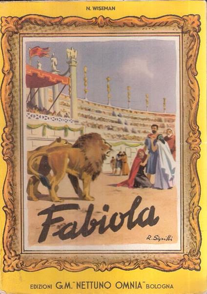 Fabiola - Ill. Di Roberto Sgrilli - Nicholas P. Wiseman - copertina