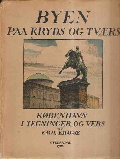 Byen Paa Kryds Og Tvaers - Emil Krause - copertina