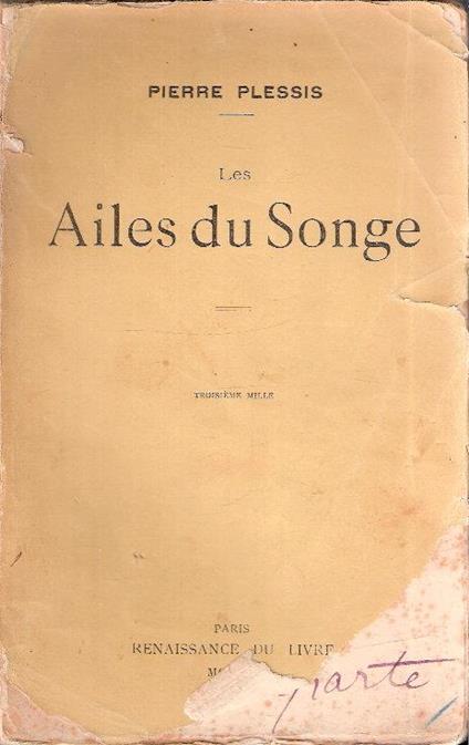 Les Ailes Du Songe - Pierre Plessis - copertina