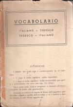 Vocabolario Italiano-Tedesco Tedesco-Italiano