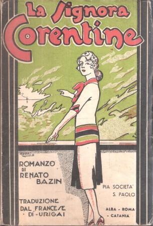 La Signora Corentine - René Bazin - copertina