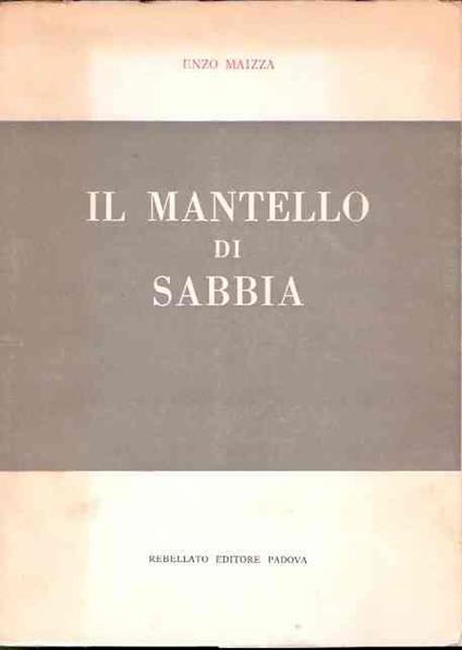 Il Mantello Di Sabbia - Enzo Maizza - copertina