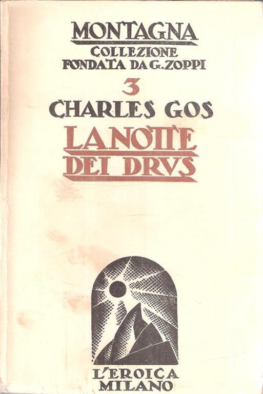 La Notte Dei Drus - Charles Gos - copertina