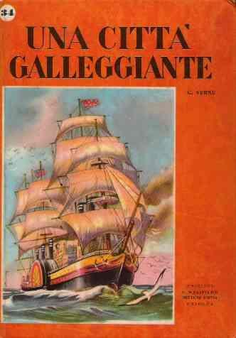 Una Città Galleggiante - Jules Verne - copertina