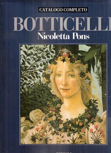 Botticelli - Nicoletta Pons - copertina