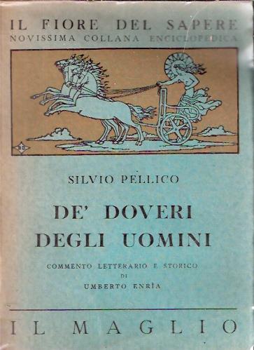 Dé Doveri Degli Uomini - Silvio Pellico - copertina