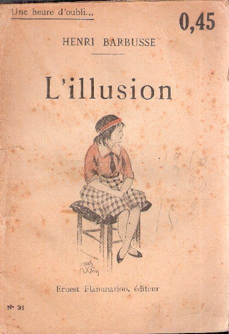 L' illusione - Henri Barbusse - copertina