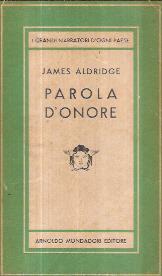 Parola D'onore - James Aldridge - copertina