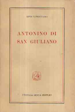 Antonino Da San Giuliano - Rino Longhitano - copertina