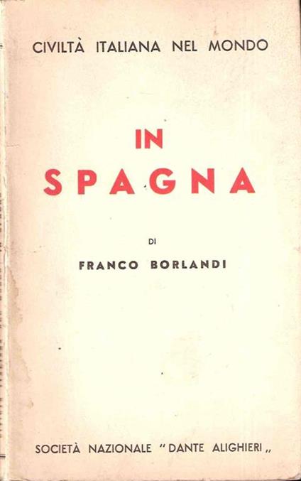 In Spagna - Franco Borlandi - copertina