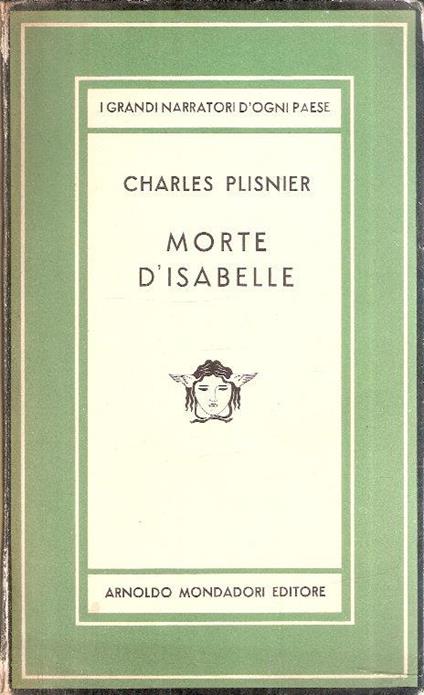 Morte D'isabelle - Charles Plisnier - copertina