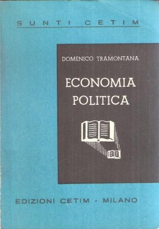 Economia Politica - Domenico Tramontana - copertina