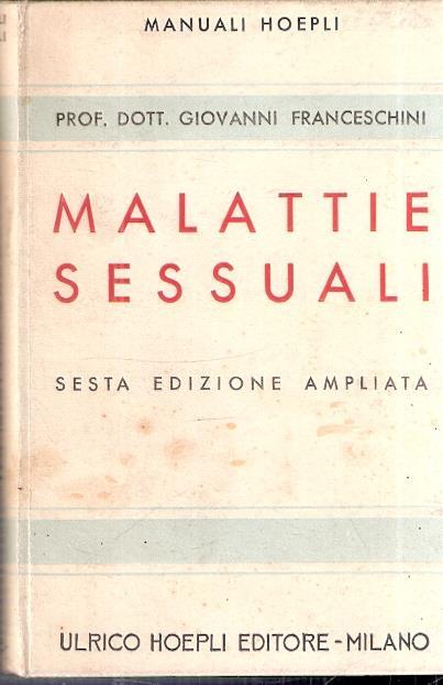 Malattie Sessuali - Giovanni Franceschini - copertina