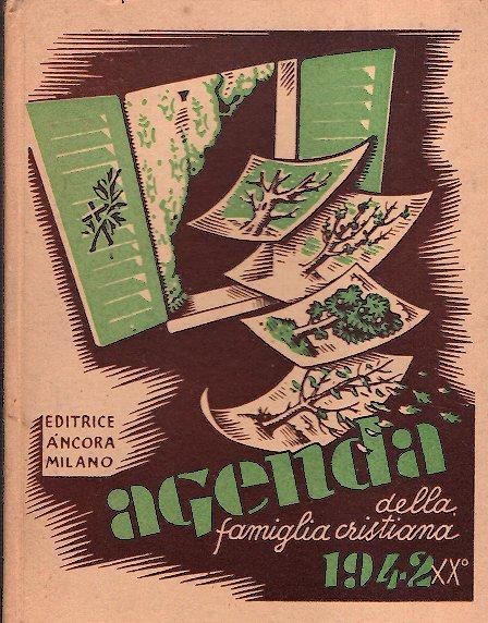 Agenda Della Famiglia Cristiana 1942 - copertina