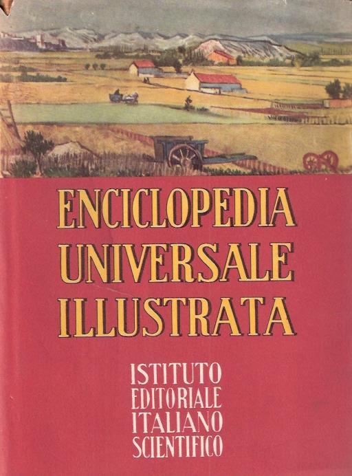 Enciclopedia Universale Illustrata - copertina