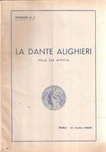 La Dante Alighieri Nella Sua Attività