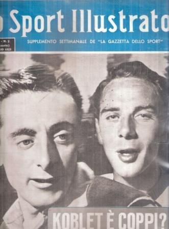Lo Sport Illustrato N. 3/1952 - copertina