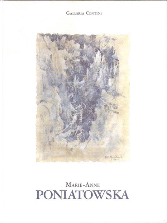 Marie - Anne Poniatowska - copertina