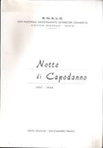 Menù Per La Notte Di Capodanno 1967-1968