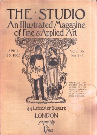 The Studio An Illustrated Magazine Of Fine & Applied Art N. 145 - copertina