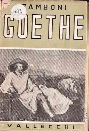 Goethe - Exlibris Di Remo Wolf - Giuseppe Zamboni - copertina