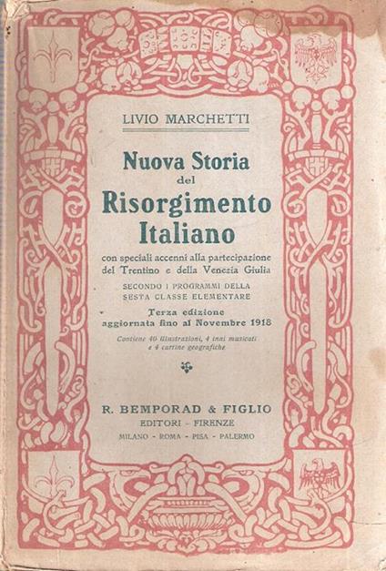 Nuova Storia Del Risorgimento Italiano - Livio Marchetti - copertina