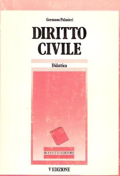 Diritto Civile. Didattica - Germano Palmieri - copertina