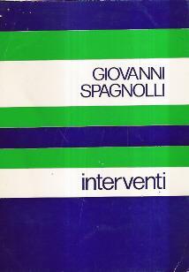 Interventi - Giovanni Spagnolli - copertina