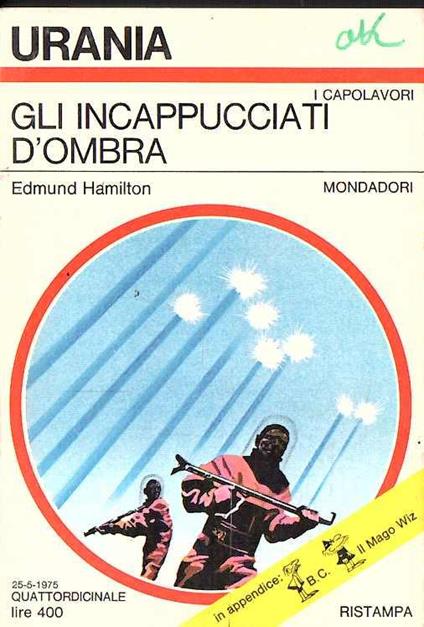 Gli Incappucciati D'ombra - Edmund Hamilton - copertina