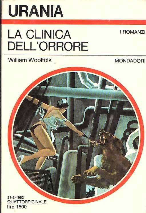 La Clinica Dell'Orrore - William Woolfolk - copertina