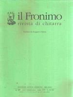 Il Fronimo Rivista Di Chitarra N. 107