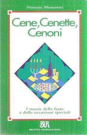 Cene Cenette Cenoni - Nunzia Monanni - copertina