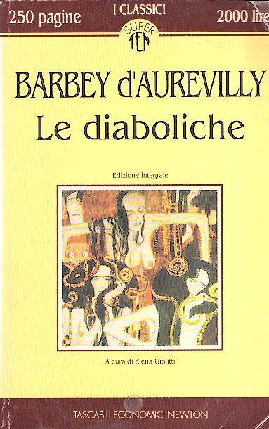 Le Diaboliche - Barbey D'aurevilly - copertina