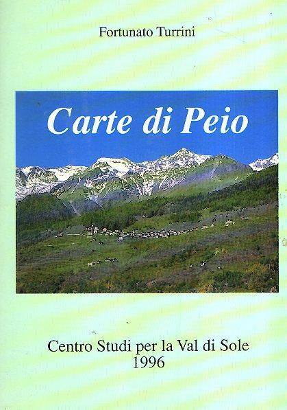 Carte Di Peio - Fortunato Turrini - copertina