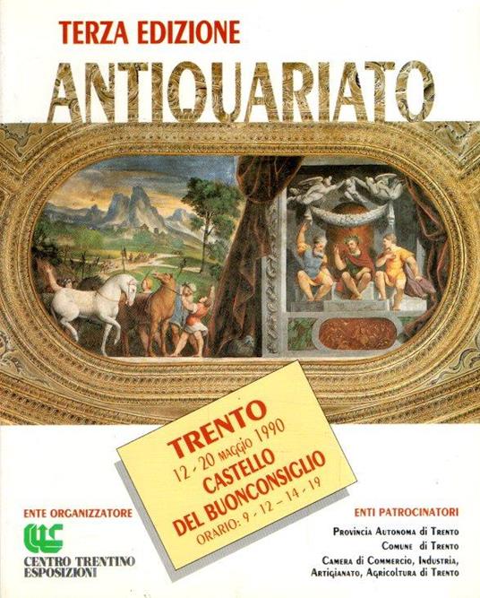 Terza Edizione Antiquariato Trento - copertina