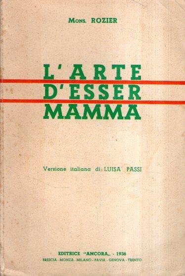 L' Arte D'Esser Mamma - copertina